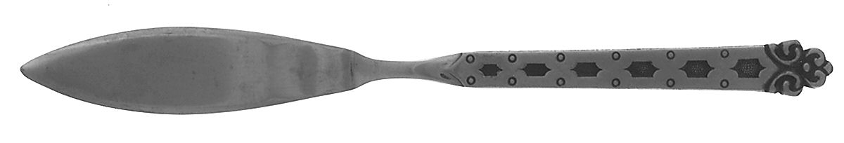 San Francisco (Stainless) Flat Handle Master Butter Knife by Oneida Silver-1
