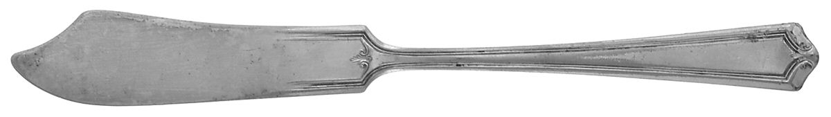 Salem (Silverplate, 1915) Flat Handle Master Butter Knife by Oneida Silver-1