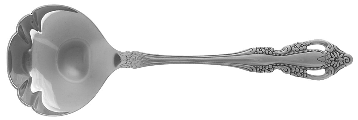 Samantha (Stainless) Solid Gravy Ladle by Oneida Silver-1