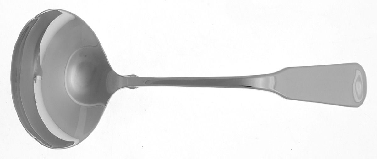 Sandhurst (Stainless) Solid Gravy Ladle by Oneida Silver-1