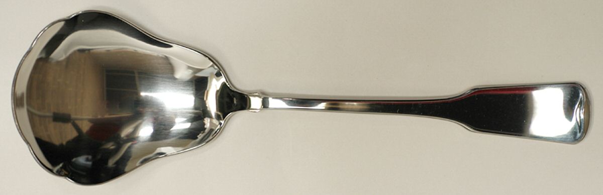 Sandhurst (Stainless) Solid Smooth Casserole Spoon by Oneida Silver-1