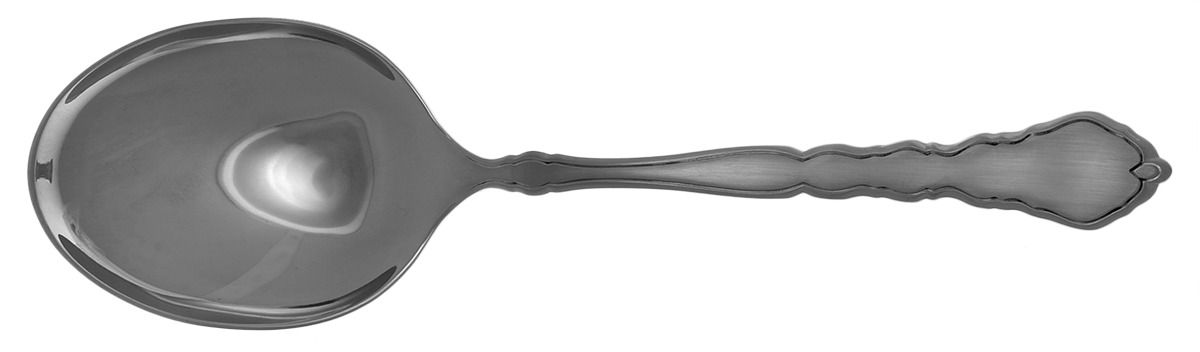 Satinique (Stainless, Community, Newer) Solid Smooth Casserole Spoon by Oneida Silver-1
