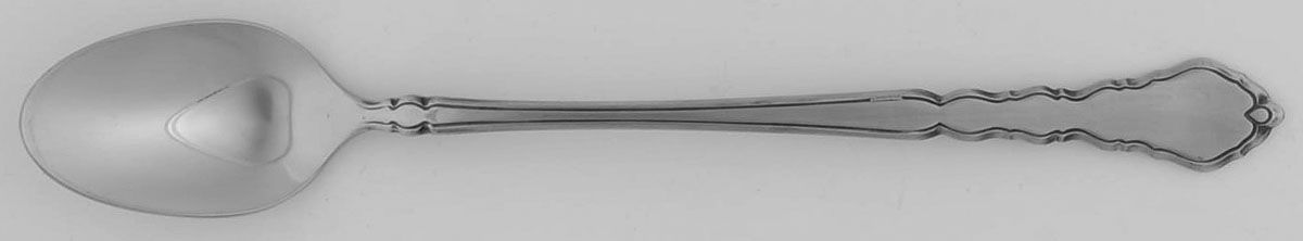 Satinique (Stainless, Community, Newer) Iced Tea Spoon by Oneida Silver-1