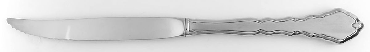 Satinique (Stainless, Community, Newer) Individual Steak Knife Hollow Handle by Oneida Silver-1