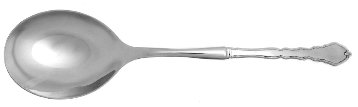 Satinique (Stainless, Community, Newer) Casserole Spoon with Smooth Stainless Bowl HC by Oneida Silver-1