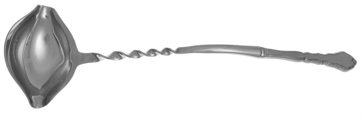 Satinique (Stainless, Community, Newer) Punch Ladle with Stainless Bowl HC by Oneida Silver-1