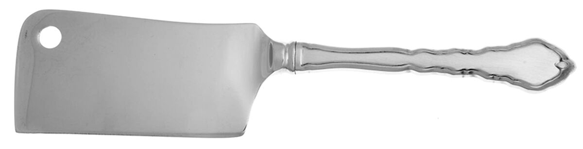 Satinique (Stainless, Community, Newer) Cheese Cleaver with Stainless Blade HC by Oneida Silver-1