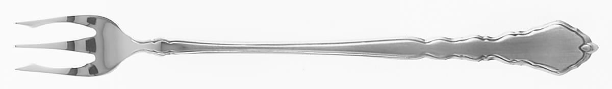 Satinique (Stainless, Community, Newer) Cocktail/Seafood Fork by Oneida Silver-1