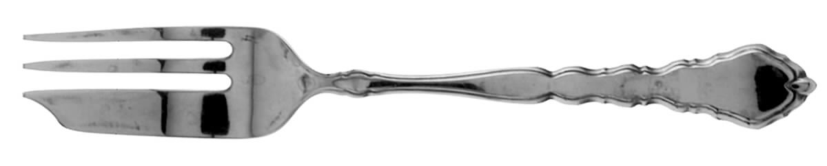 Satinique (Stainless, Community, Newer) Pastry Fork by Oneida Silver-1