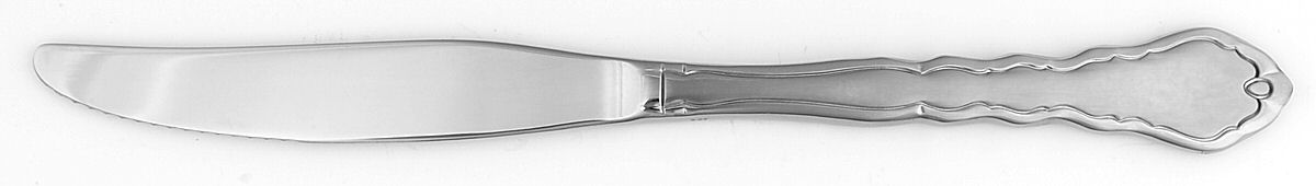 Satinique (Stainless, Community, Newer) Modern Solid Knife by Oneida Silver-1