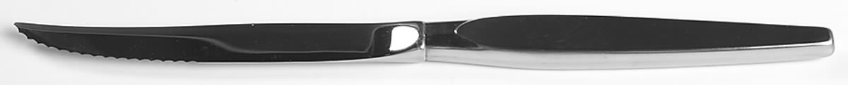 Satinique (Stainless, Older) Individual Steak Knife Hollow Handle by Oneida Silver-1