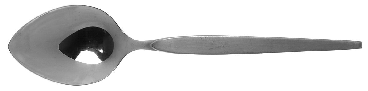 Satinique (Stainless, Older) Place/Oval Soup Spoon by Oneida Silver-1