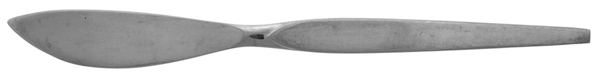 Satinique (Stainless, Older) Flat Handle Butter Spreader by Oneida Silver-1