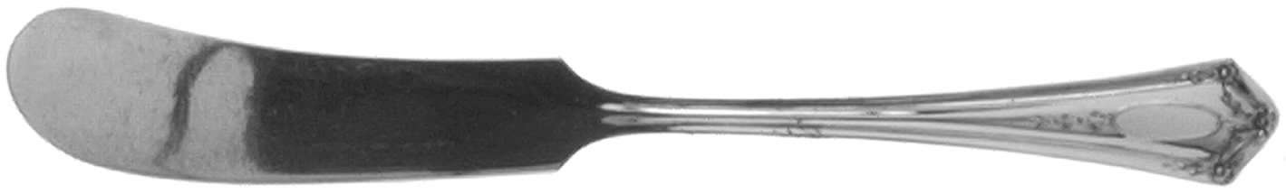 Savoy-Seneca Duro (Silverplate, 1921) Flat Handle Butter Spreader by Oneida Silver-1
