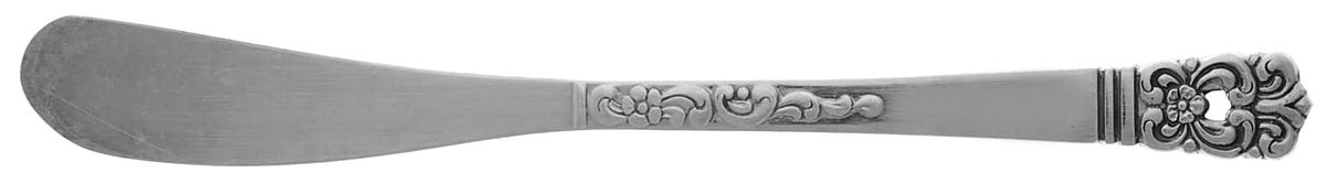 Scandinavia (Silverplate, 1970) Flat Handle Butter Spreader by Oneida Silver-1