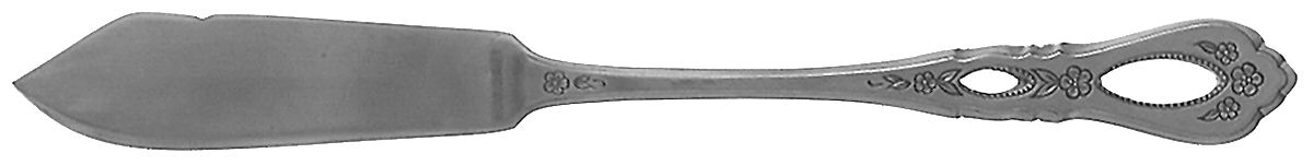 Schubert (Stainless) Flat Handle Master Butter Knife by Oneida Silver-1