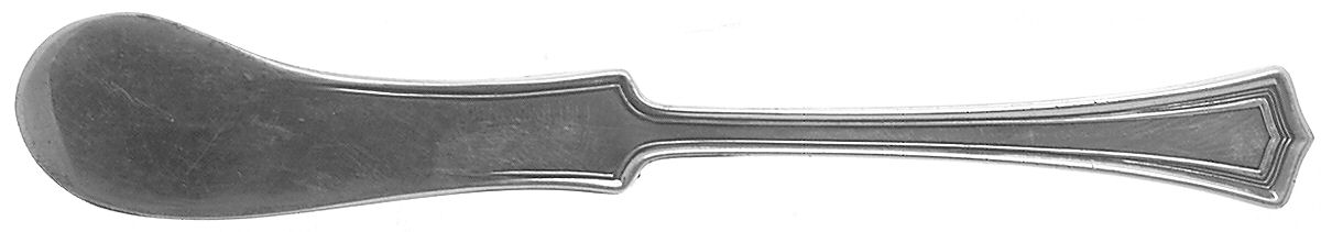 Scotia (Silverplate, 1915-1908) Flat Handle Butter Spreader by Oneida Silver-1