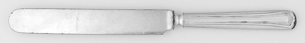 Scotia (Silverplate, 1915-1908) Blunt Solid Knife by Oneida Silver-1
