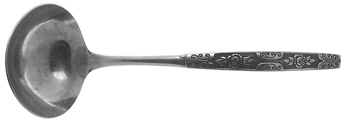 Secret Fling (Stainless) Solid Gravy Ladle by Oneida Silver-1