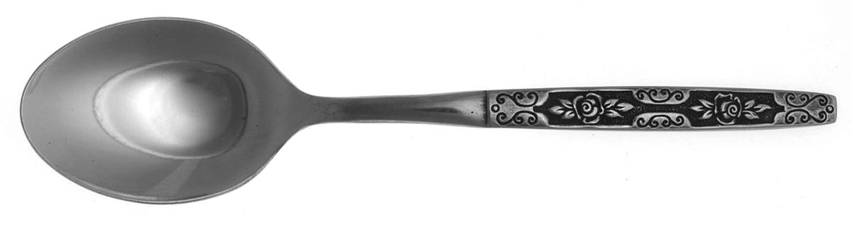 Secret Fling (Stainless) Place/Oval Soup Spoon by Oneida Silver-1