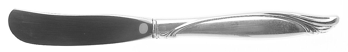 Sentimental (Sterling, 1960) Butter Spreader Hollow Hdl-Paddle/Stainless Blade by Oneida Silver-1