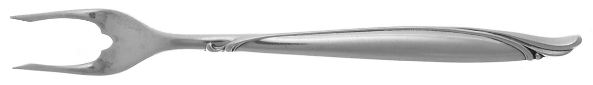 Sentimental (Sterling, 1960) Short Handle Pickle/Olive Fork by Oneida Silver-1
