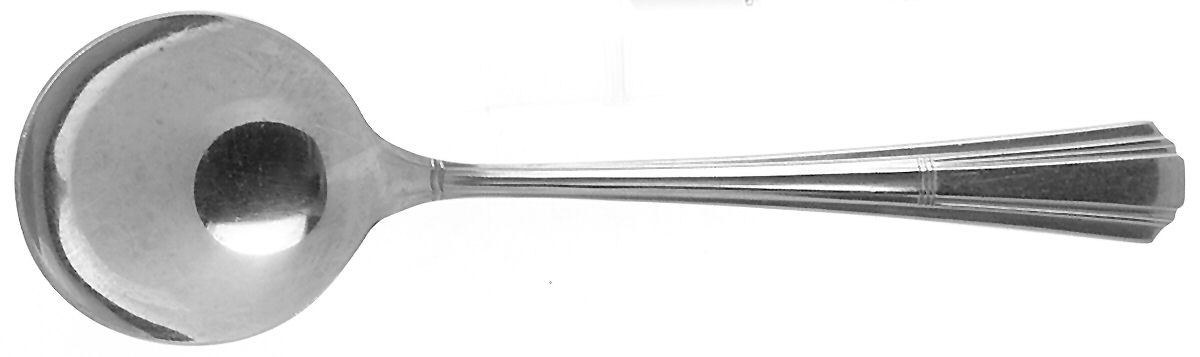 Sentinel (Stainless) Round Bowl Soup Spoon (Bouillon) by Oneida Silver-1