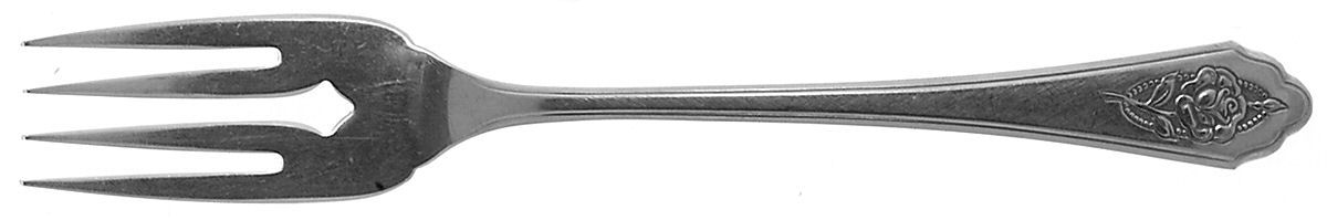 Sentimental Rose (Stainless) Individual Salad Fork by Oneida Silver-1