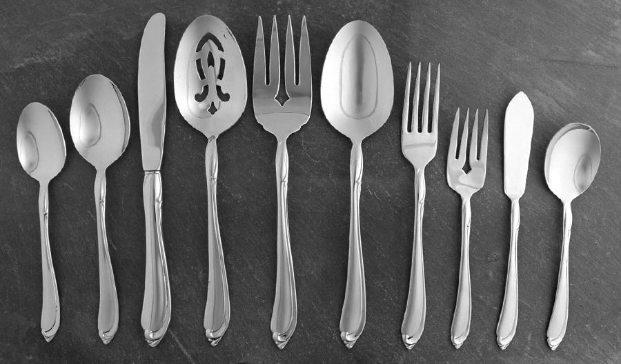 Shasta (Stainless) 45 Piece Starter Set by Oneida Silver-1