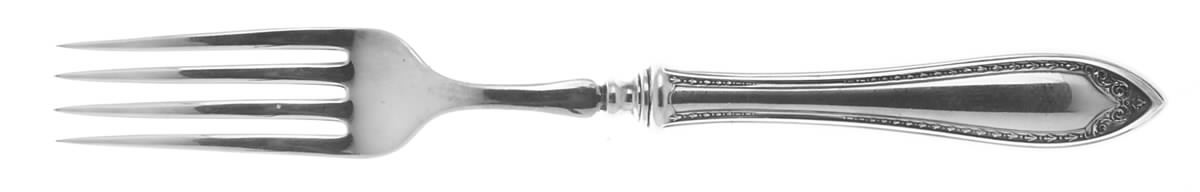 Sheraton (Silverplate, 1910) Hollow Handle Fork by Oneida Silver-1