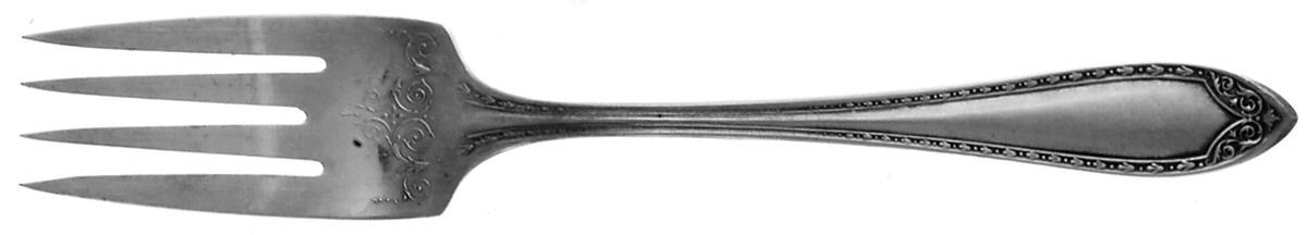 Sheraton (Silverplate, 1910) Dessert Fork by Oneida Silver-1