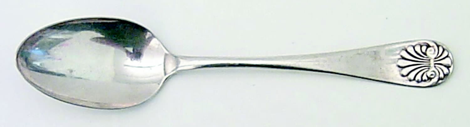 Shell (Silverplate, 1898) Teaspoon by Oneida Silver-1