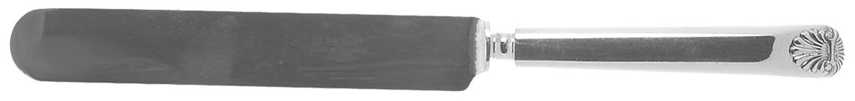 Shell (Silverplate, 1898) Blunt Solid Knife by Oneida Silver-1
