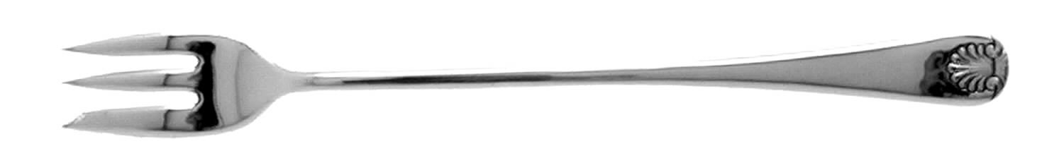 Shell (Silverplate, 1918) Cocktail/Seafood Fork by Oneida Silver-1