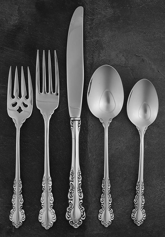 Shelley (Stainless) 5 Piece Place Setting by Oneida Silver-1