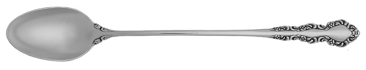 Shelley (Stainless) Iced Tea Spoon by Oneida Silver-1