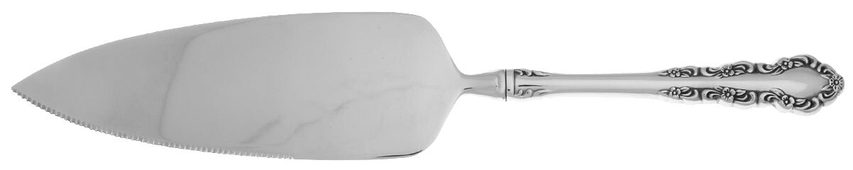 Shelley (Stainless) Pie Server with Serrated Stainless Blade HC by Oneida Silver-1