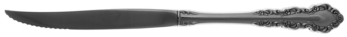 Shelley (Stainless) Individual Steak Knife Hollow Handle by Oneida Silver-1