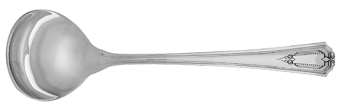 Shelton (Silverplate, 1935) Spoon-Soup/Round Bowl (G) HC by Oneida Silver-1