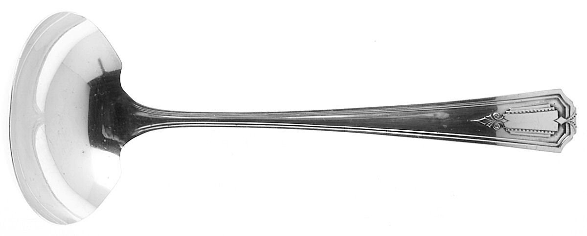 Shelton (Silverplate, 1935) Solid Gravy Ladle by Oneida Silver-1