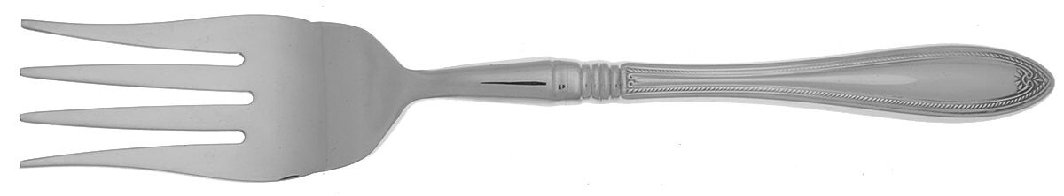 Sheraton (Stainless) Cold Meat Fork Large, Stainless Tines HC by Oneida Silver-1