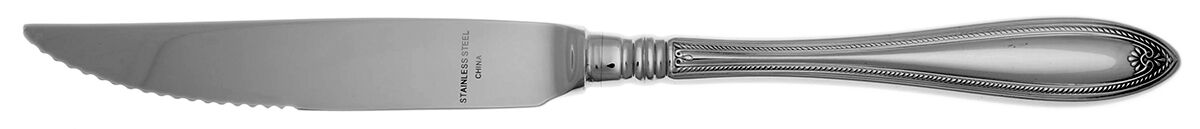 Sheraton (Stainless) Steak Knife Individual Hollow, Serrate HC by Oneida Silver-1