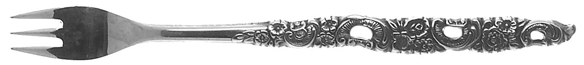 Shangri La (Stainless) Cocktail/Seafood Fork by Oneida Silver-1