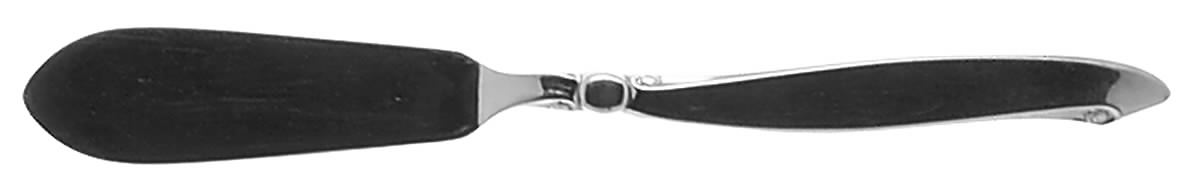 Shoreline (Stainless, Glossy Finish) Flat Handle Master Butter Knife by Oneida Silver-1