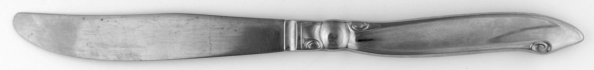 Shoreline (Stainless, Glossy Finish) Modern Hollow Knife-Pinched Handle by Oneida Silver-1