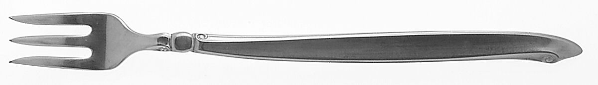 Shoreline (Stainless, Satin Finish) Cocktail/Seafood Fork by Oneida Silver-1