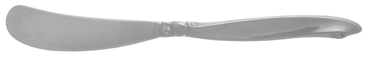 Shoreline (Stainless, Satin Finish) Flat Handle Butter Spreader by Oneida Silver-1