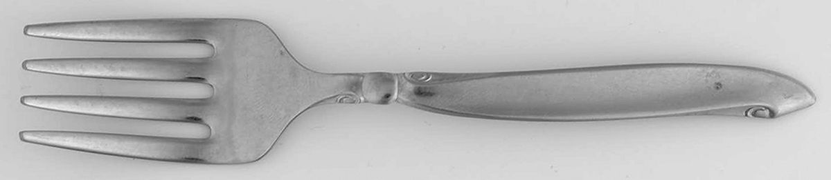 Shoreline (Stainless, Satin Finish) Baby Fork by Oneida Silver-1