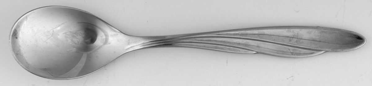Shoreline (Stainless) Ice Cream Spoon Individual by Oneida Silver-1