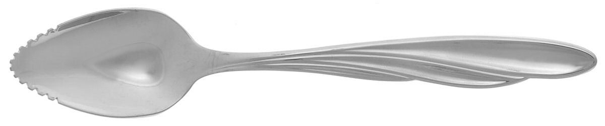 Shoreline (Stainless) Fruit/Orange Spoon by Oneida Silver-1
